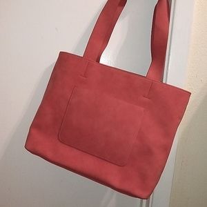 ⚜️Suede Mauve pink handbag⚜️